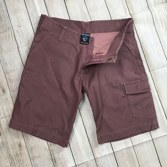 Kuhl Shorts Womens Heavy Canvas Mountain Cargo 10 Poshmark